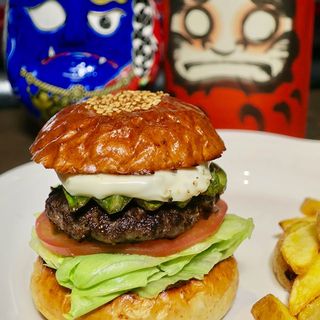 アボカドタルタルバーガー(だるま珈琲)