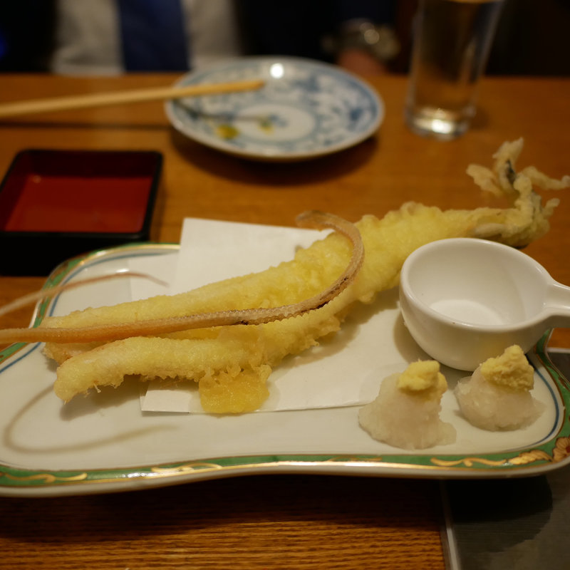 穴子の天ぷら(むら治屋)