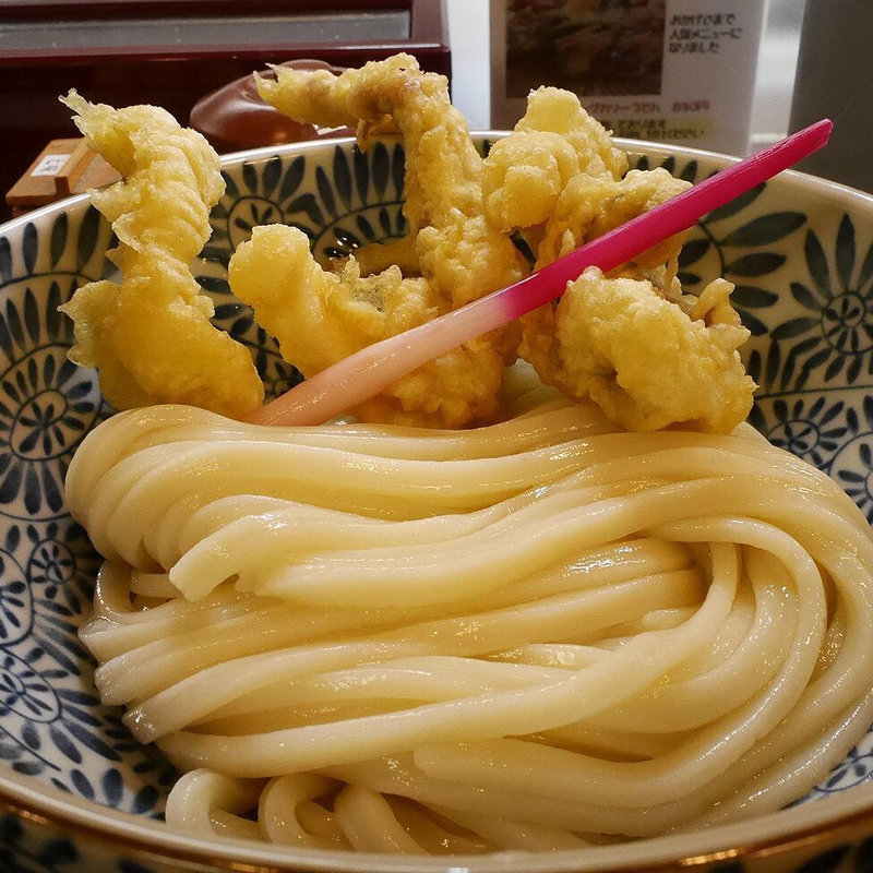 生醤油げそ天(うどん 蔵十 （くらじゅう）)