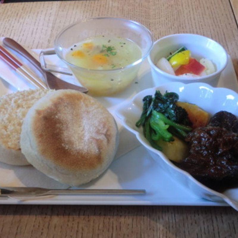 イングリッシュマフィン(豆豆的花)