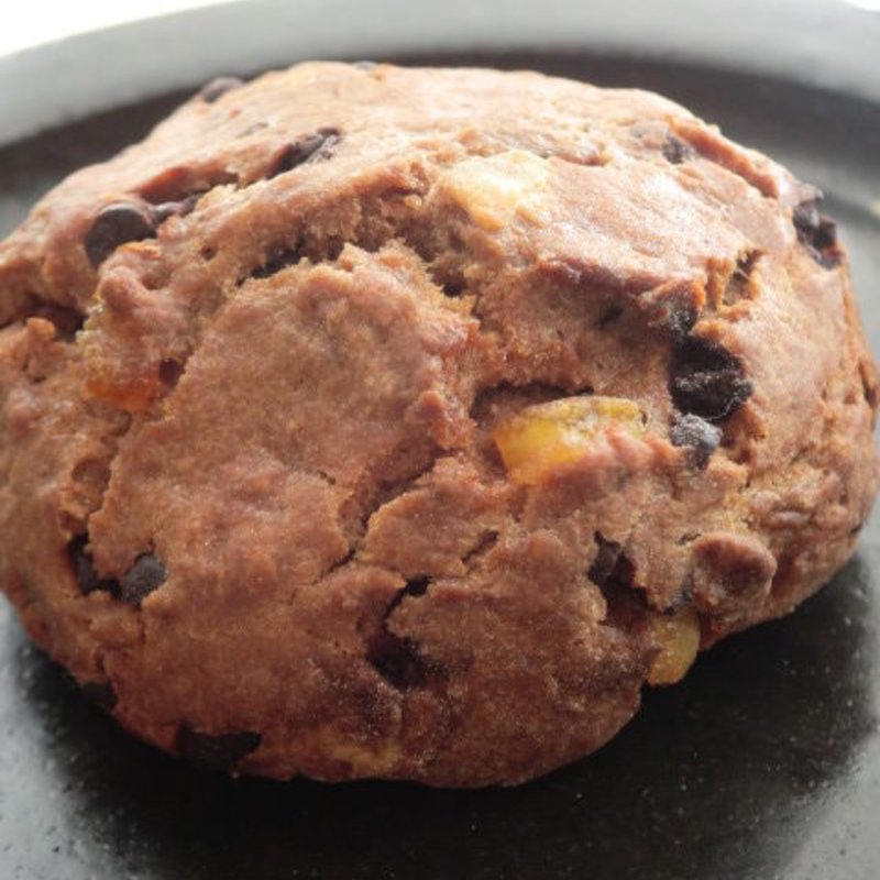 全粒粉スコーン　オーガニックチョコチップとレモン(いちかわ製パン店)