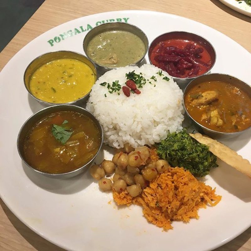 ポンガラプレート (ポンガラカレー 赤坂アークヒルズ店)