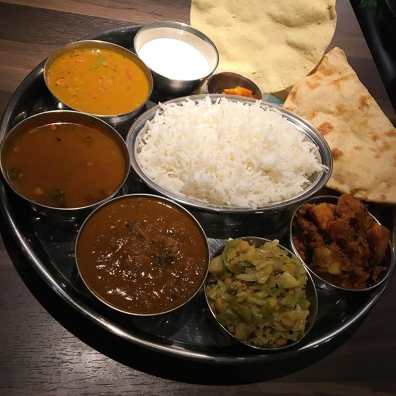 ノンベジ定食 (ミナミキッチン)