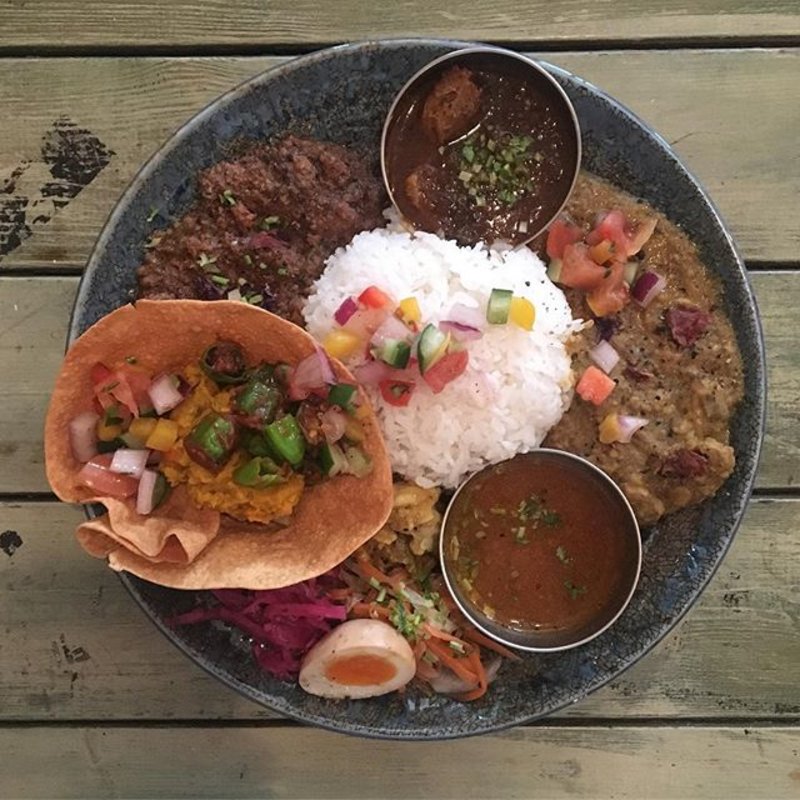 カニャーリクマリプレート(虎子食堂（TORANOKO SHOKUDO）)