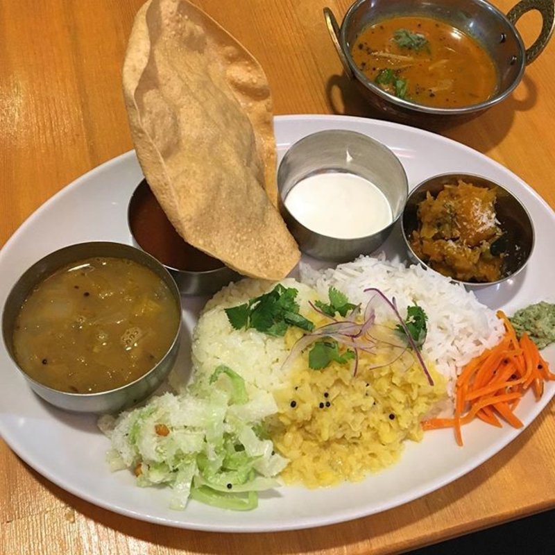 veg meals(ポラポラ食堂)