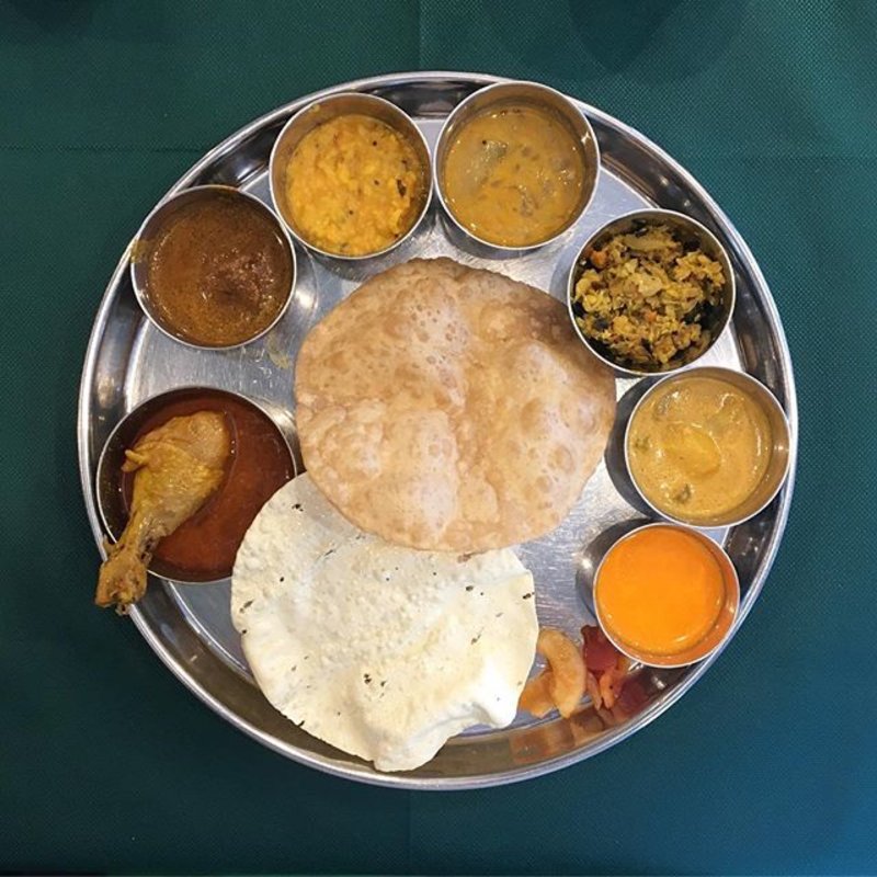 ノンベジタリアンミールス(エー・ラージ)