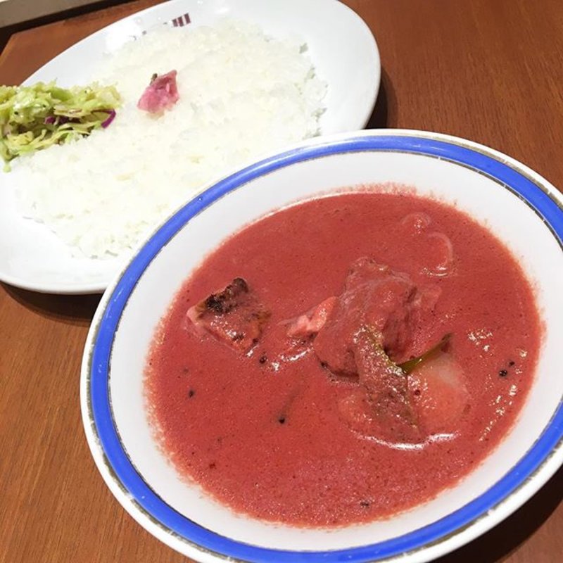 桜チキンカレー(デリー 東京ミッドタウン店)