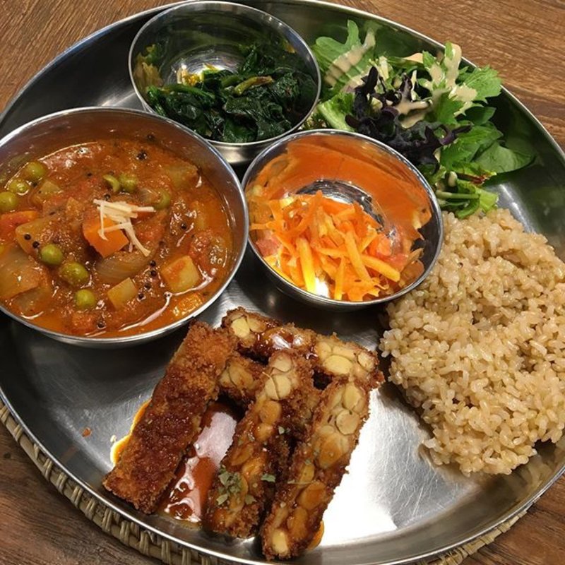 テンペカツカレー(SASAYA CAFE)