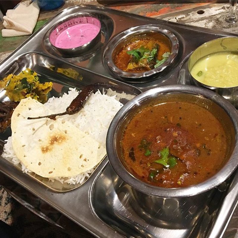 southindian non-veg meals(カルパシ)