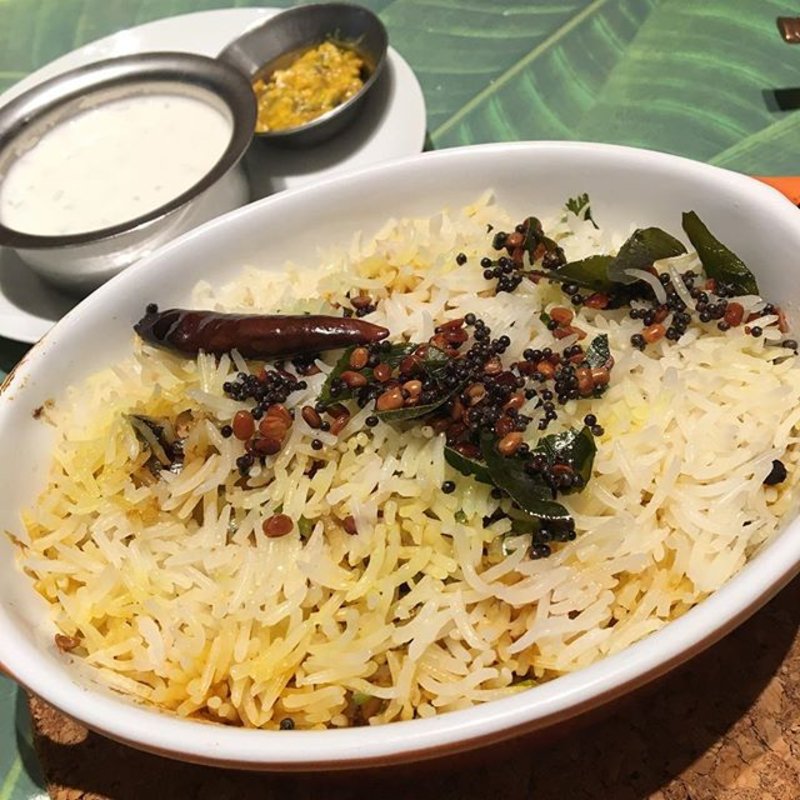 サンマのビリヤニ(エリックサウス八重洲店)