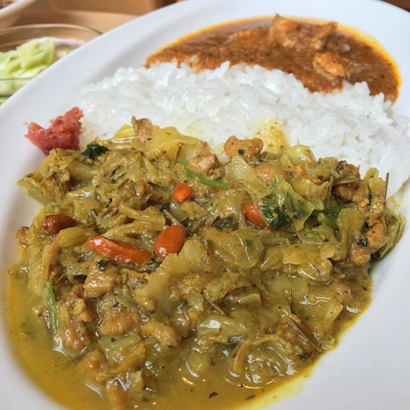 ダブルのせカレー (カレー スーパー スター )