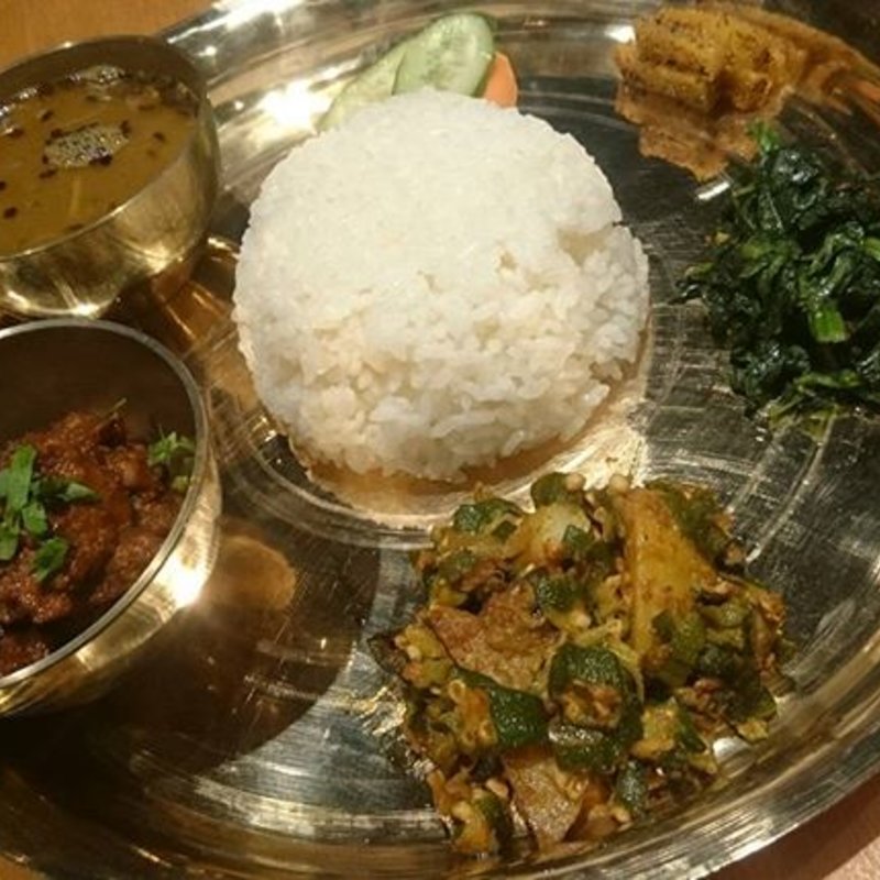 ダルバートセット(Sakura Nepali restaurant さくら)