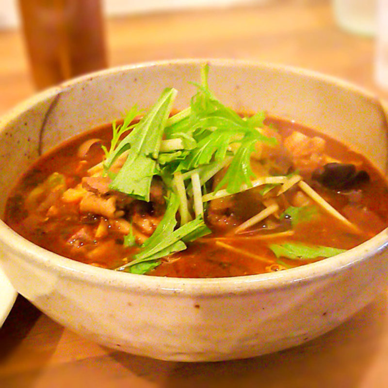 ホエー豚ミックスモツとキャベツのスープカリー(カイエン オルタナ （Cayenne ALTRNA）)