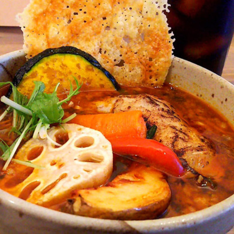 チキンベジタブルスープカリー+オルタナスープ(カイエン オルタナ （Cayenne ALTRNA）)