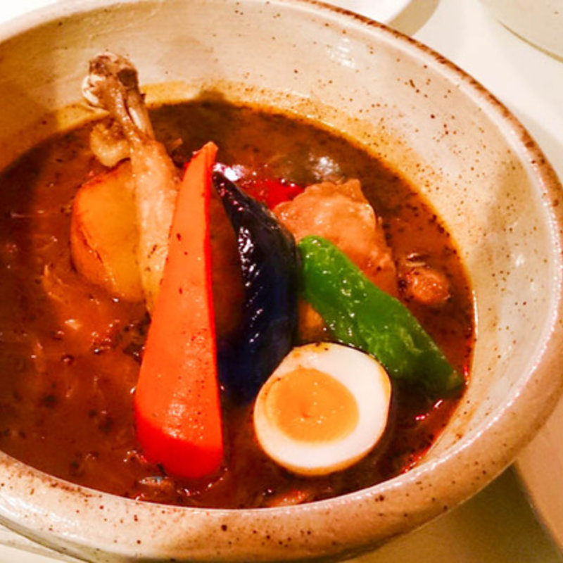 シンプルなチキンスープカレー(北カフェ （キタ カフェ）)