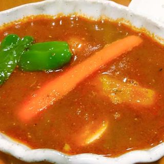 チキンカレーB（スープ大盛り）(LOOK-Ka PyPy(ルッカパイパイ))
