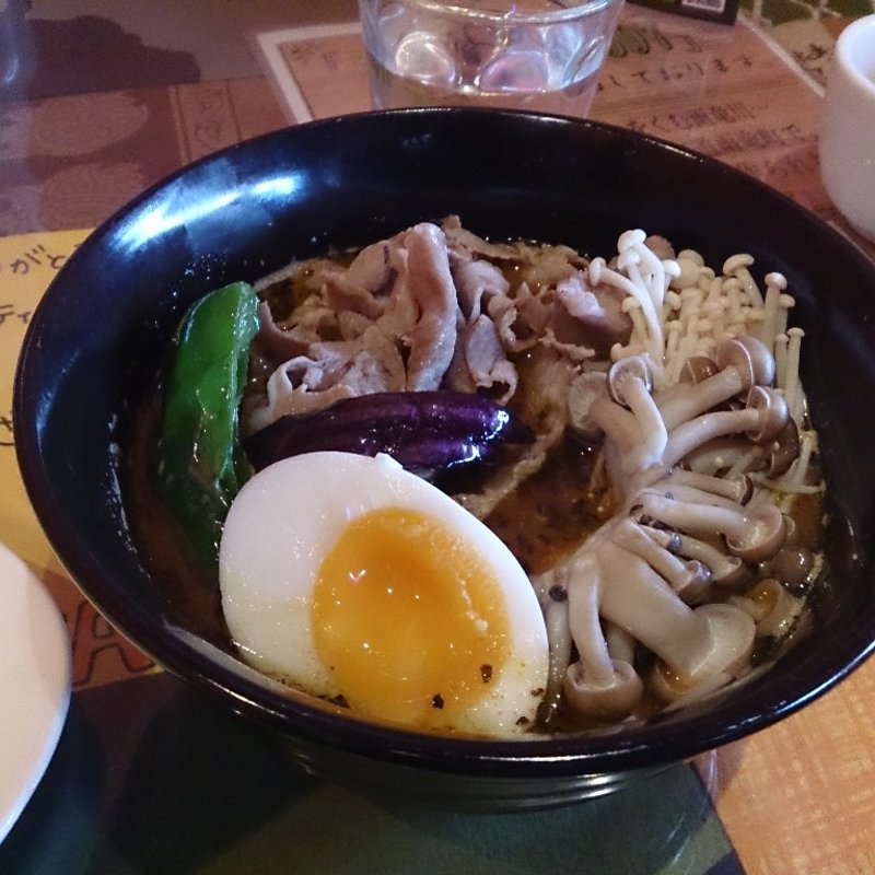 ラムしゃぶときのこのカレー(CHUTTA！ 南郷店)