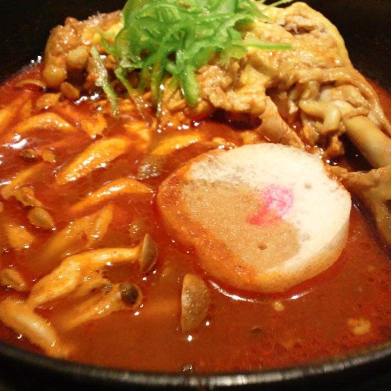 チキンカレー+シメジ(天竺 札幌清田本店 )