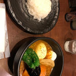 エッグと野菜のスープカリー(SHANTi (シャンティ) 池袋店)