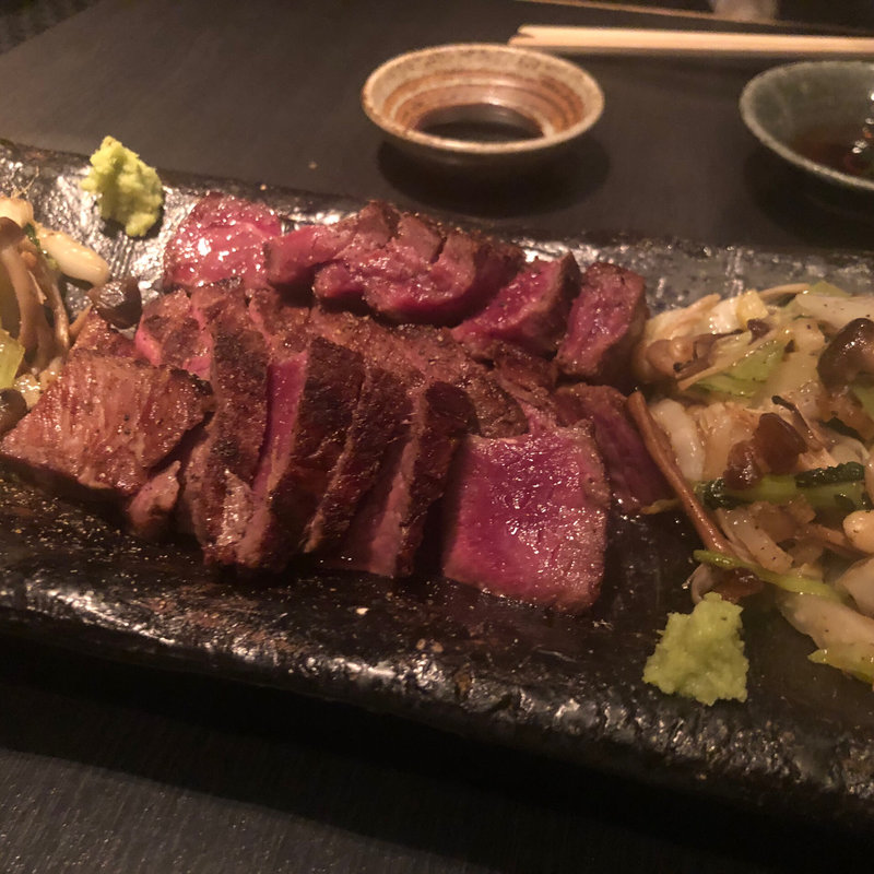 ステーキ盛り合わせ(池田山 （イケダヤマ）)