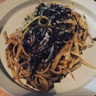 福岡のりとシラスのパスタ(TOMIGAYA CALME)