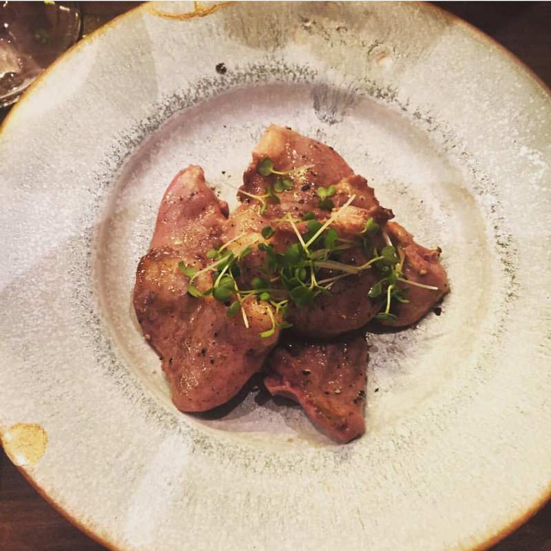 鳥ハツ塩麹焼き(醸造科 oryzae)