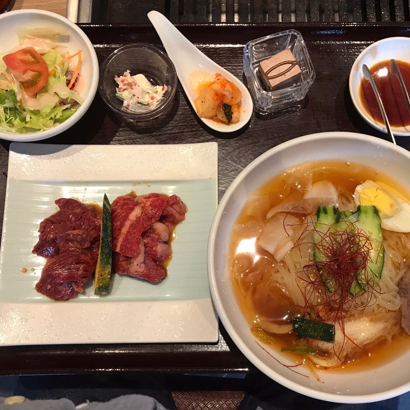 欲張りランチセット 冷麺・焼肉ランチ(焼肉・韓国料理 ソウル家)