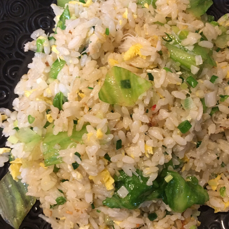 カニレタス炒飯(中華ダイニング グルペット)