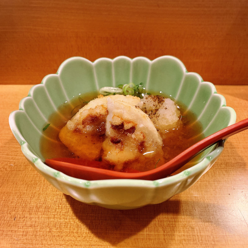 京北名物 納豆餅揚出し(ここら屋 東京桜丘)