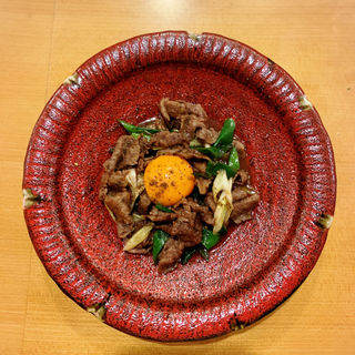 リブロースの牛皿（すき焼風）(ここら屋 東京桜丘)