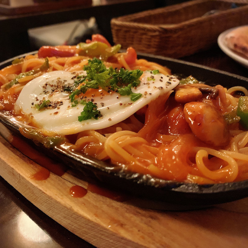 下町の鉄板ナポリタン(KURA 中目黒店 （クラ）)