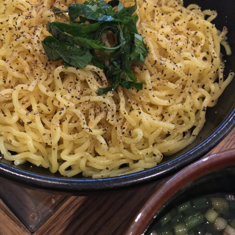 鶏ガラかつおだしつけ麺(BUFFO MIMATSU Specialty Coffee)