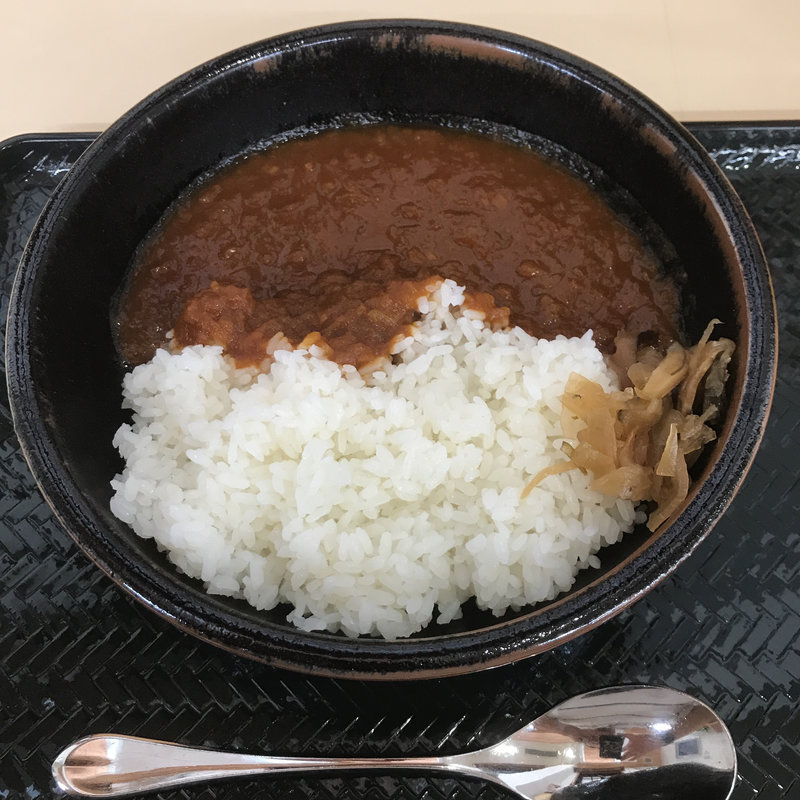生姜カレー(道の駅 湯の川 )