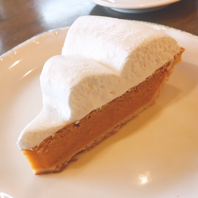 カボチャのタルト(カプリチョーザ イオン箕面店)