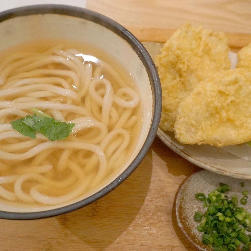 とり天うどん(うどん日和)