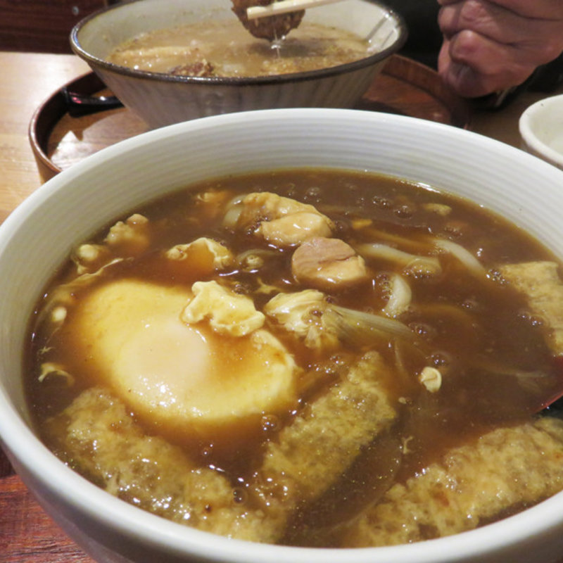 カレー南蛮うどん 玉子入り(うどん杵むら)