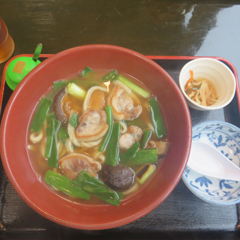 鴨南うどん(小鉢付)(黒田節 )