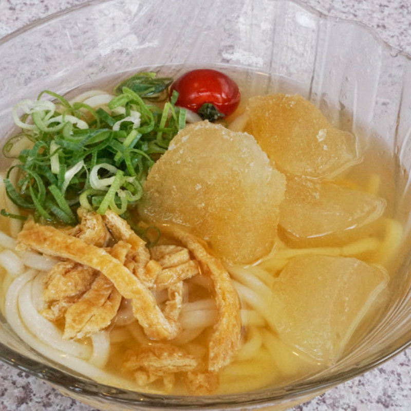 冷だしうどん(うどん茶房 麺楽)