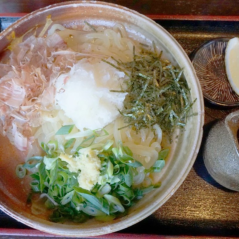 大根ぶっかけ(大地のうどん 筑紫野店)