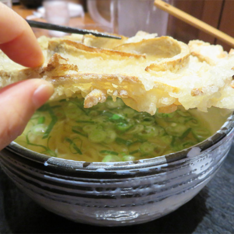 ごぼううどん(うどん 和助 天神店)