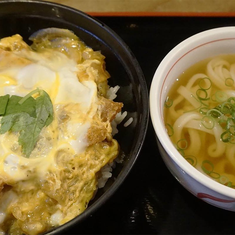 かつ丼セット(麺や ほり野)