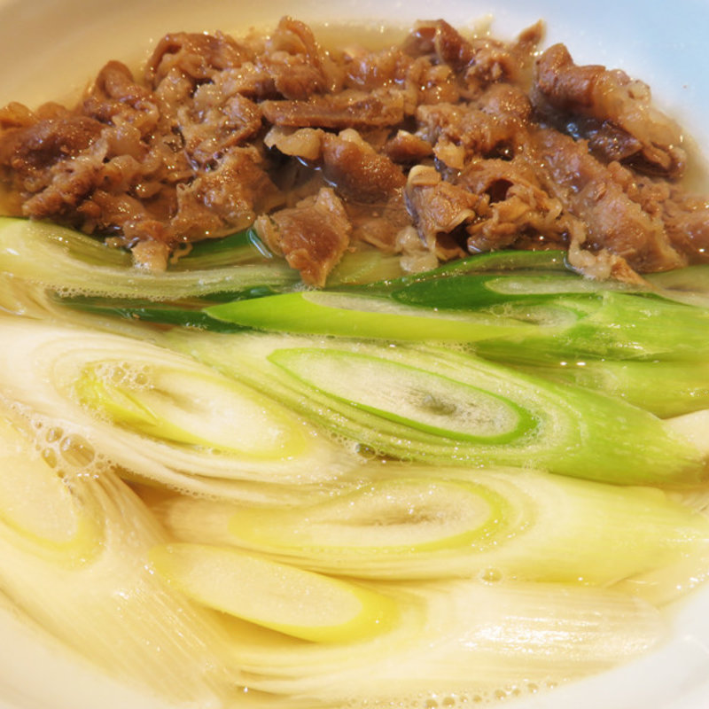 肉うどん＋野菜(うどん和讃)