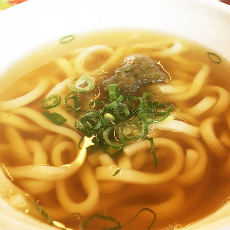 かけうどん(ほとめき庵)