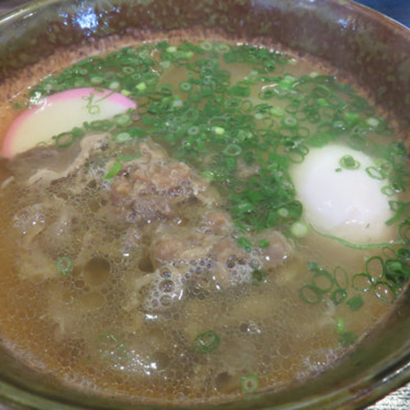 肉530円+温玉100円(大地のうどん 本店)