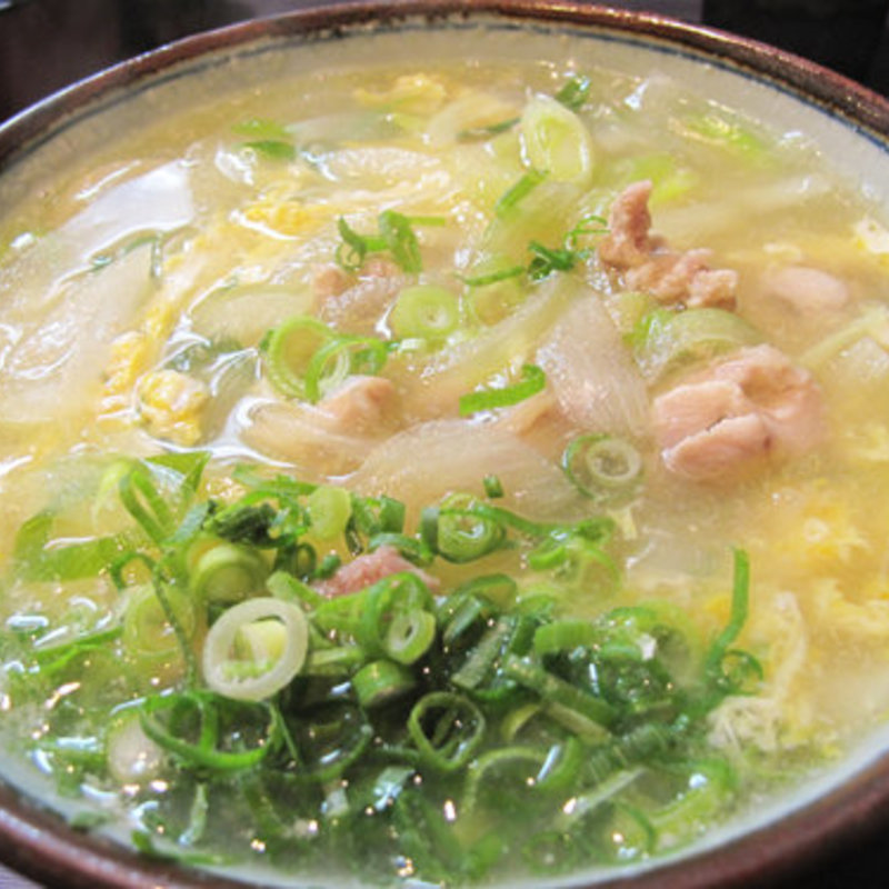 親とじうどん(まことうどん)