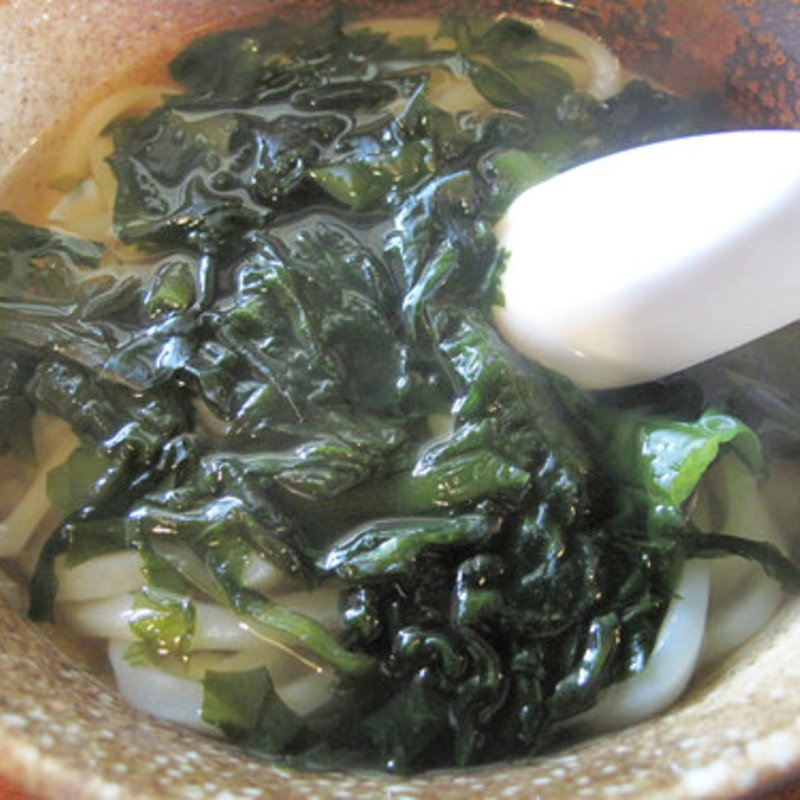 志賀島産わかめうどん(うどん あずま家 )