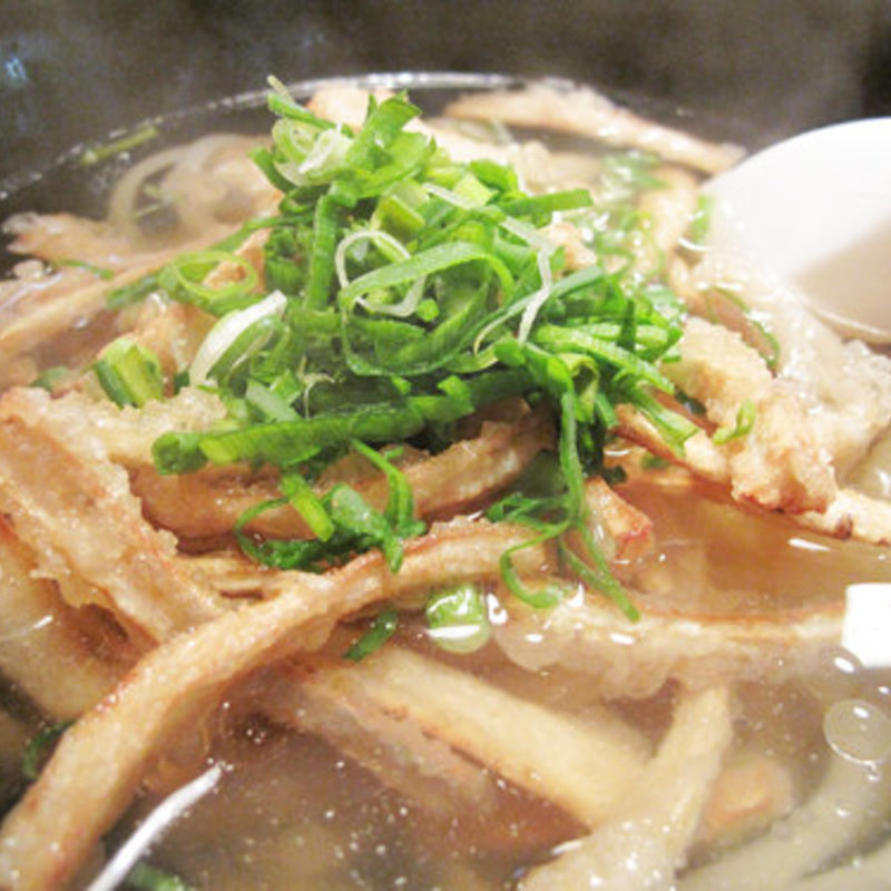 ごぼう天うどん(大助うどん)
