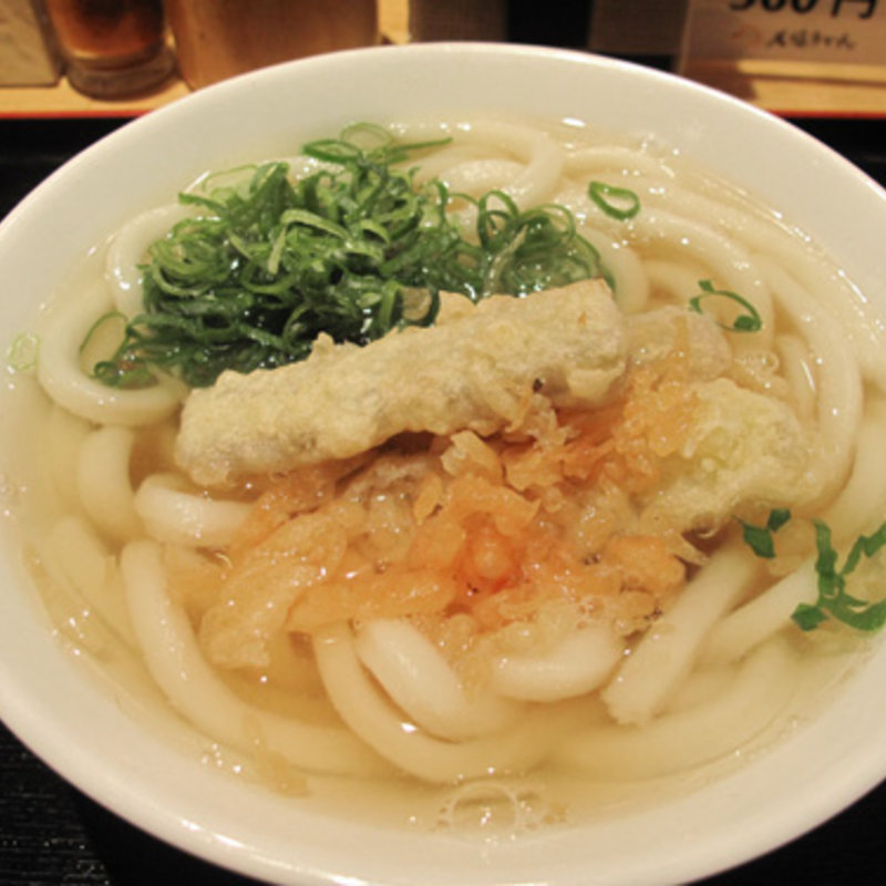 ごぼう天うどん(大福うどん 電気ビル店)