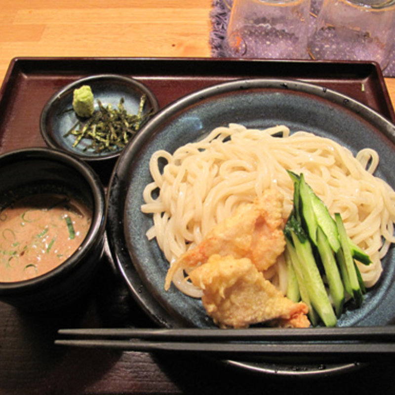 ゴマダレつけ麺うどん(うどん酒家　かみや )