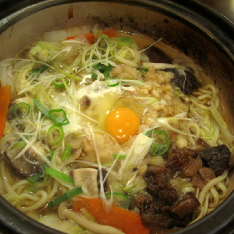 一人うどんすき鍋(浪花うどん 満永)